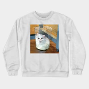 liquid cat Crewneck Sweatshirt